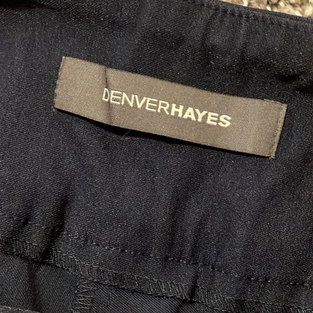 NWT Denver Hayes Women's Navy Bermuda Shorts - Picture 4 of 8